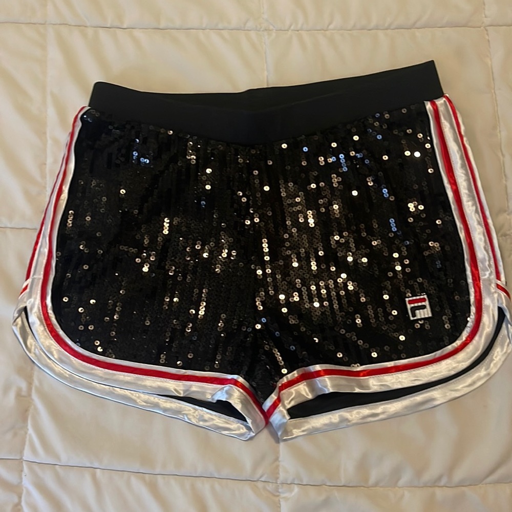 Women’s Fila sequin shorts